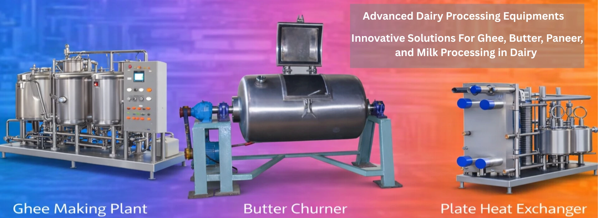 Advanced Dairy Processing Equipment